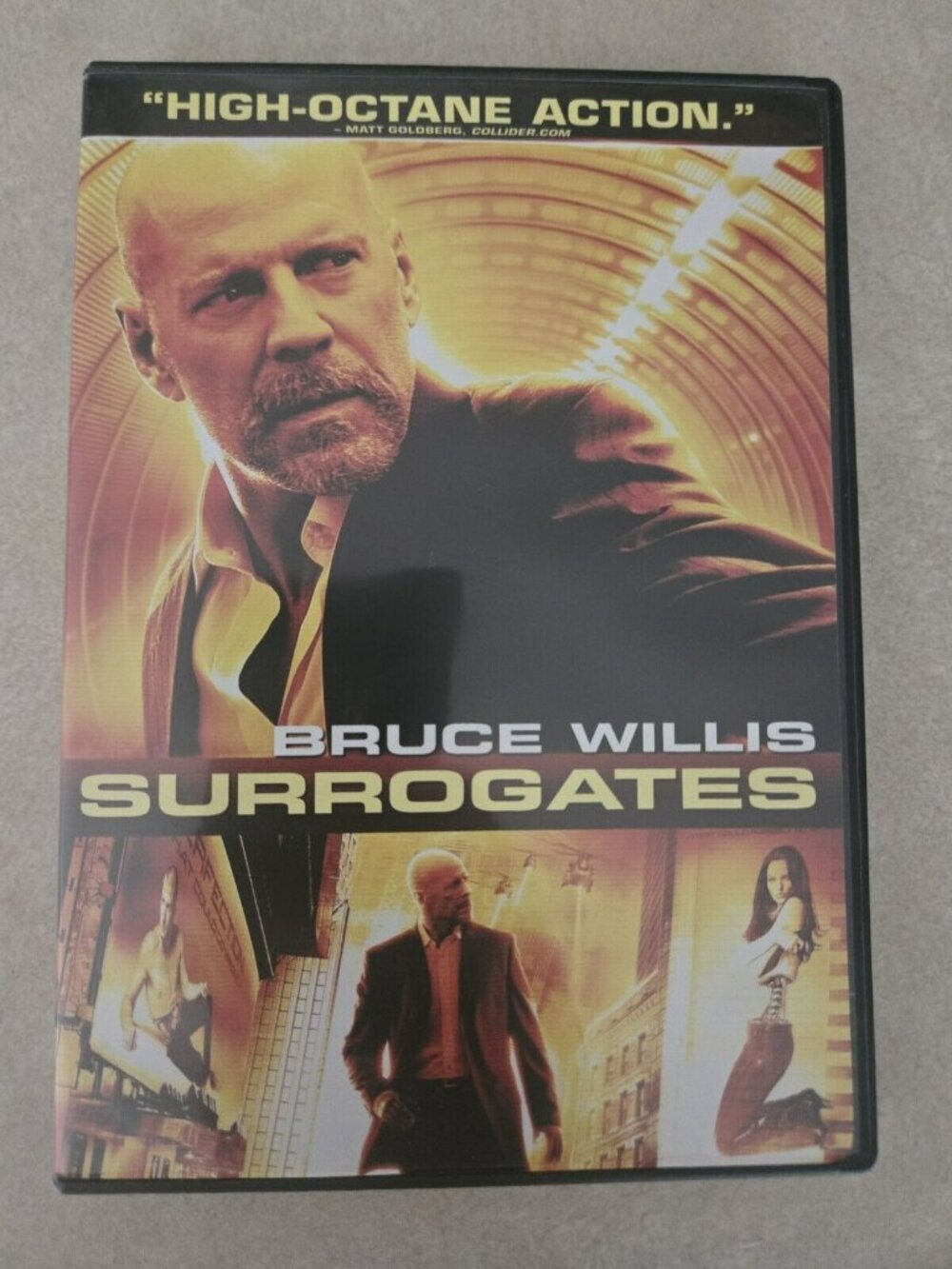 Surrogates - DVD Bruce Willis Sci-Fi Action Movie